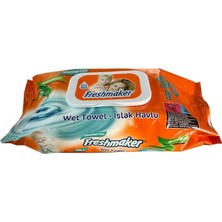 Tr Freshmaker Islak Havlu Mendil - Alkolsüz - Ph Dengelenmiş - Çiçeksi Kokular - 90 Adetlik 1 Pa