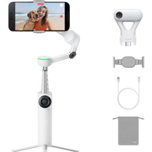 Tr Flow 2 Pro Aı Tracker Paketi Beyaz - Apple Dockkit ile Sektörde Ilk Aı Telefon Gimbal, Öncü 3