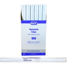 Trendexa Mas Yapışkanlı Pvc Rulo 80 Mic.45 * 200 cm Şeffaf 7719