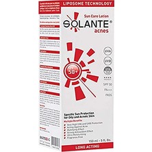 Trendexa Akneye Eğilimli Ciltler Için Güneş Losyonu SPF50+ (1 x 150 Ml)