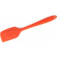Tr Silikon Spatula ve Sıyırıcı, Tek Parça Tasarım (1, Turuncu)