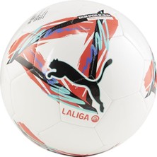 Tr Puma Orbita La Liga 1 Unisex Yetişkin Futbol Topu Puma White-Multicolor 5