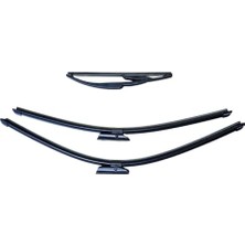 Trendexa Ön ve Arka Cam Silecek Seti Renault Grand Scenic ile Uyumlu 2006-2009
