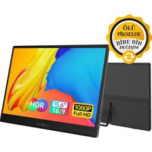 Tr James Donkey JDP15 15,6″ 60Hz Full Hd IPS Taşınabilir Monitör (Ölü Pikselde Anında Deği�