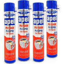 Tr Apel Pf 212 Poliüretan Pu Köpük 600 G – Boşluk ve Çatlak Dolgu, Isı ve Ses Yalıtımı, P