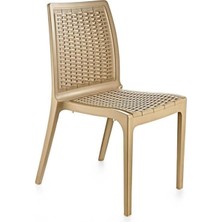 Tr SY-2523 Rattan Bahçe Sandalye 4'lü Set