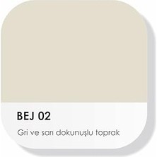 Trendexa Akrilik Su Bazlı Silinebilir Iç Cephe Duvar Boyası, 200 Ml, Özel Mat, Silikon Katkılı - 2023 Summer Palette - (Bej 02)
