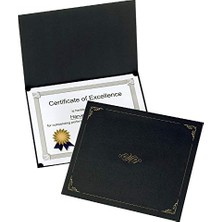 Trendexa Sertifika Sahipleri, Siyah Diploma Sahipleri, Mektup Boyutu, Paket Başına 25 (299550)