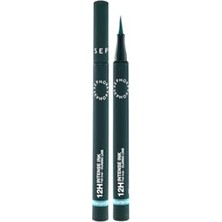 Trendexa 12H Intense Ink Felt Liner Classic Line, Yoğun ve Hassas Keçe Uçlu Eyeliner, 04 True Teal