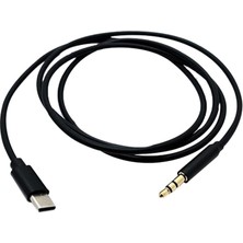 Trendexa 19288 Type-C To 3.5 mm Aux Ses Kablosu, Telefon ve Laptop Uyumlu, 1 Metre, Akıllı Telefonlar, Tabletler ve Dizüstü Bilgisayarlar Için