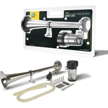 Trendexa Korna CA40-12V - 115DB(A) - Frekans Aralığı: 370Hz - Yüksek Ses - Elektrikli Pnömatik - Ece Onaylı - Gövde Rengi: Krom - Miktar: 1 Horn