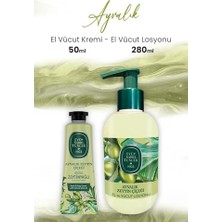 Trendexa Ayvalık Zeytin Vücut Losyonu 280 ml ve El Vücut Kremi 50 ml