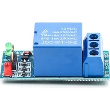 Trendexa Tekli Röle Kartı Kanal Arduino 12V 1 Tek Kanallı Röle Modülü