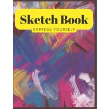 Trendexa Painting Drawing Writing Sketching Pages 8.5X11 150 Sketch Book Notebook For
