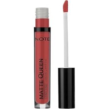 Trendexa Matte Queen Lipstick 13 Red Elegance, Kalıcı Likit Ruj, Kırmızı