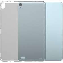 Trendexa iPad Air 13 2025 M3 Için Şeffaf Svl Süper Silikon Tablet Kapağı