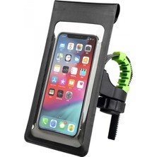 Pileli Store Ally F1-C Su Geçirmez Bisiklet Gidon Telefon Tutucu