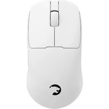 Trendexa Radus PAW3311 12.000DPI Triple Mode (Kablolu/bluetooth/2.4g) Gaming Mouse (Beyaz)
