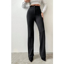 Defy Moda Kadın Krep Kumaş Pantolon