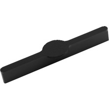 Trendexa Saral Çizgili Mat Siyah Metal Kulp Mobilya Çekmece Mutfak Dolabı Dolap Kapak Kulpları, 160 Mm, 16 cm