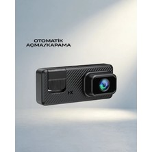 Gees Global Yeni Nesil 3 Kanallı Araç Kamerası 1080P Kayıt Özelliği