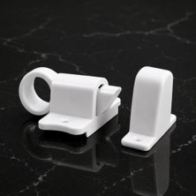 Trendexa 2 Adet Plastik Pimapen Pvc Pencere, Kapı ve Sineklik Çarpma Kilidi