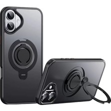 TeknoKapsül Joko Apple Iphone 16 Plus Avatar 360 Dönen Magsafe Kapak - Siyah