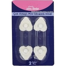 Trendexa 551 Çok Amaçlı Mini Güvenlik Kilidi 2'li