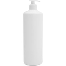 Trendexa 1000 ml Sıvı Sabun Pompalı Beyaz Polietilen Şişe 2 Adet