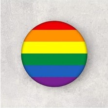 Trendexa Pride Flag Gökkuşağı Buton Rozet TYB2TLFBVBUEO8SG57