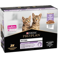 Trendexa Yavru Kediler Için Hindi Etli Yaş Mama 85 G x 10 Adet Çoklu Paket