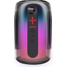 TeknoKapsül Pluse 8 Rgb Kablosuz Hoparlör - Siyah
