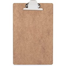 Trendexa Jumbo Ahşap Sekreterlik Kapaksız 24 * 37 cm Ham Mdf Sekreter Tablası, Kapaksız Sekreterblok Jumbo Boy