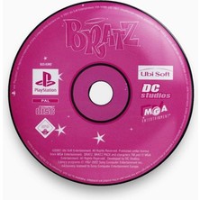 Trendexa Bratz Pembe CD Şeklinde Y2K Rozet