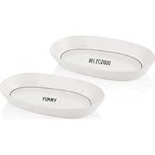 Trendexa Daily Tunes Oval Servis 2'li Set 26 cm