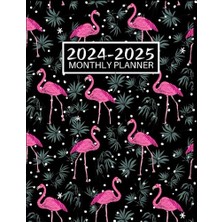 Trendexa Flamingo Aylık Planlayıcı 2024-2025: Tatiller ve Ilham Verici Alıntılar Içeren Iki Yıllık Program, Ocak 2024-ARALIK 2025