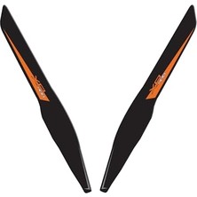 Trendexa Peugeot XP-400 Uyumlu Kuyruk Koruyucu Pad Set Siyah Turuncu
