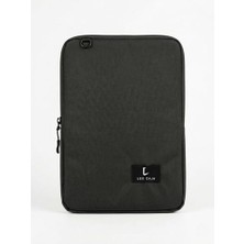 Trendexa Premium Tablet Çantası ve Organizer - Içi Cepli, Darbe Emici Koruyucu Kılıf (Siyah)