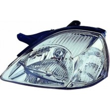 Depo Kia Rio 2003-2006 Far Motorlu Beyaz Sol (Oem NO:92101FD011)