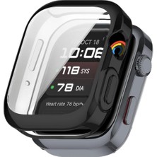 Trendexa Kılıf, [soft-Case] Huawei Watch D2 Için 360° Kasa Koruyucu Yumuşak Tpu Dokunma ve Netliği Etkilemeyen Huawei D 2 Koruyucu Darbelere Karşı Huawei Watch D2 Ekran Koruyuculu Kılıf (Siyah)
