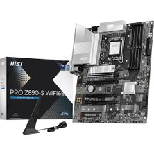 Trendexa Pro Z890-S WIFI6E Soket 1851 Ddr5 8800MHZ (Oc) USB 20GBPS 3xm.2 Hdmı Dp 2.5g Lan Wıfı 6e Atx Anakart