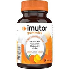 Trendexa Beta Glukan, C ve D Vitamini ile Çinko Içeren 60 Çiğnenebilir Vitamin