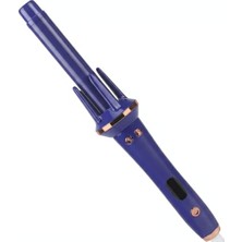 Trendexa Otomatik Saç Maşası, Sağ ve Sola Dönen, 25 mm Ekstra Uzun Başlık, 10 Saniyede Hızlı Isınma, 160-220°C 3 Kademeli Sıcaklık Ayarı