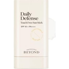 Trendexa Daily Defense Touch Free SPF50+ Pa++++ Şeffaf Bitişli Yüksek Uv Korumalı Güneş Stick 18G