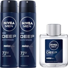Trendexa Erkek Tıraş Sonrası Losyon 100 ml ve Sprey Deodorant 150 Ml, 48 Saat Anti-Perspirant Koruma, X2