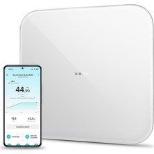Tr Mi Body Scale S200 Akıllı Dijital Tartı, Cam Yüzey, Beyaz, Bluetooth Bağlantılı, 150 kg Ka