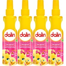 Trendexa Kolay Saç Tarama Spreyi, 200 Ml, Badem Özlü, 4'lü Set