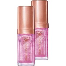 Trendexa True Nourishing Shimmering Petal Dudak Yağı 7 ml Ikili Set