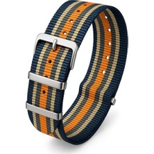 Trendexa Saat, 18 Mm-20 Mm-22 Mm-24 mm Nato Kumaş Tekstil Kordonu Kayışı N32NYL3-LKGT