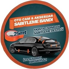 Trendexa Oto Cam ve Aksesuar Geçici Sabitleme Bandı Turuncu 45MMX25MT